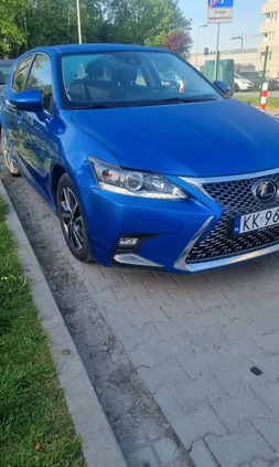 Lexus CT cena 75768 przebieg: 140200, rok produkcji 2018 z Kraków małe 497